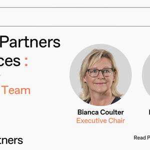 Coulter Partners announces leadership transition and Senior Leadership Team (SLT) reorganization: Co-founder Bianca Coulter becomes Executive Chair, Nicholas Green appointed CEO